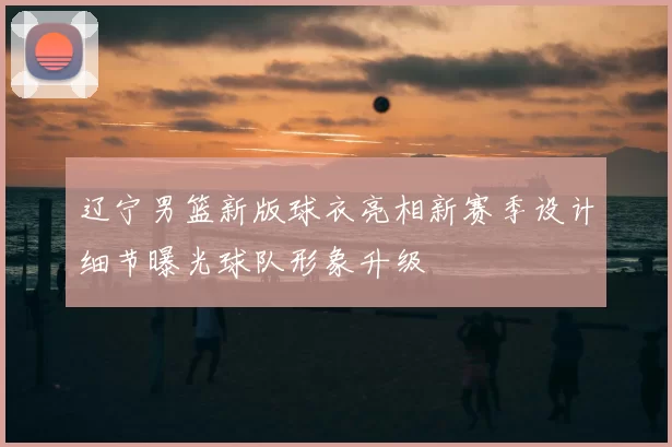 辽宁男篮新版球衣亮相新赛季设计细节曝光球队形象升级